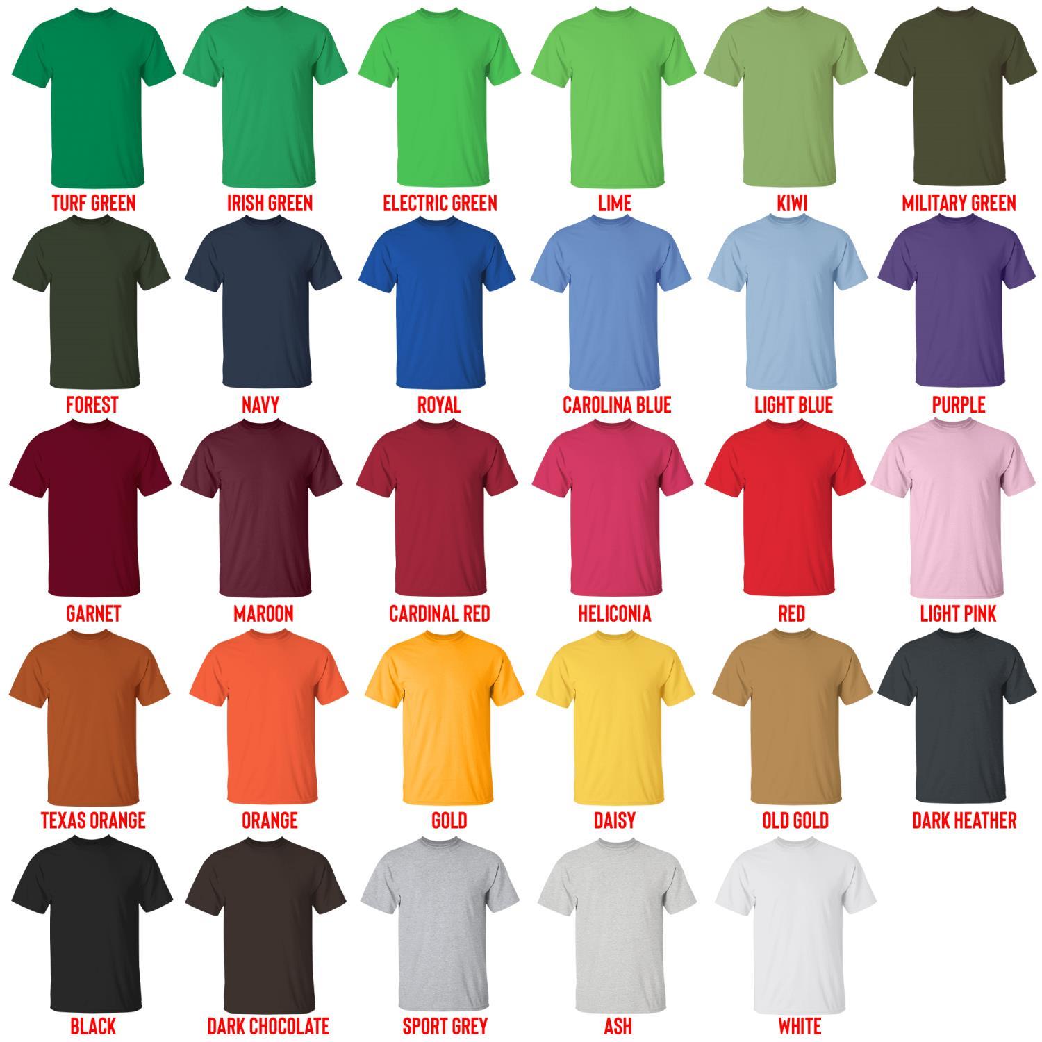 t shirt color chart - Bungo Stray Dogs Shop