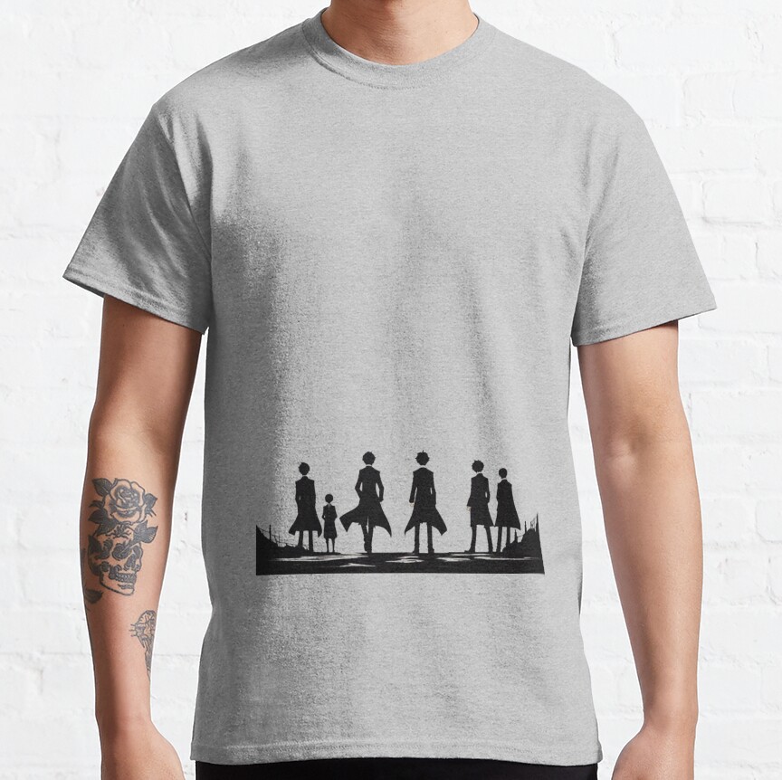 ssrcoclassic teemensheather greyfront altsquare product1000x1000.u1 13 - Bungo Stray Dogs Shop