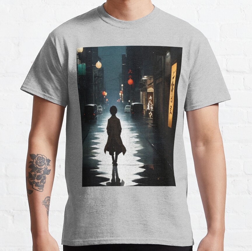 ssrcoclassic teemensheather greyfront altsquare product1000x1000.u1 19 - Bungo Stray Dogs Shop