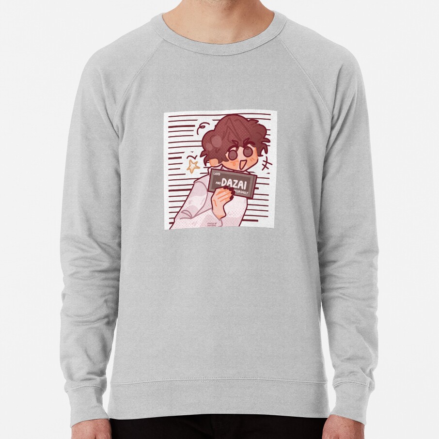 ssrcolightweight sweatshirtmensheather greyfrontsquare productx1000 bgf8f8f8 14 - Bungo Stray Dogs Shop