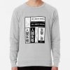 ssrcolightweight sweatshirtmensheather greyfrontsquare productx1000 bgf8f8f8 6 - Bungo Stray Dogs Shop