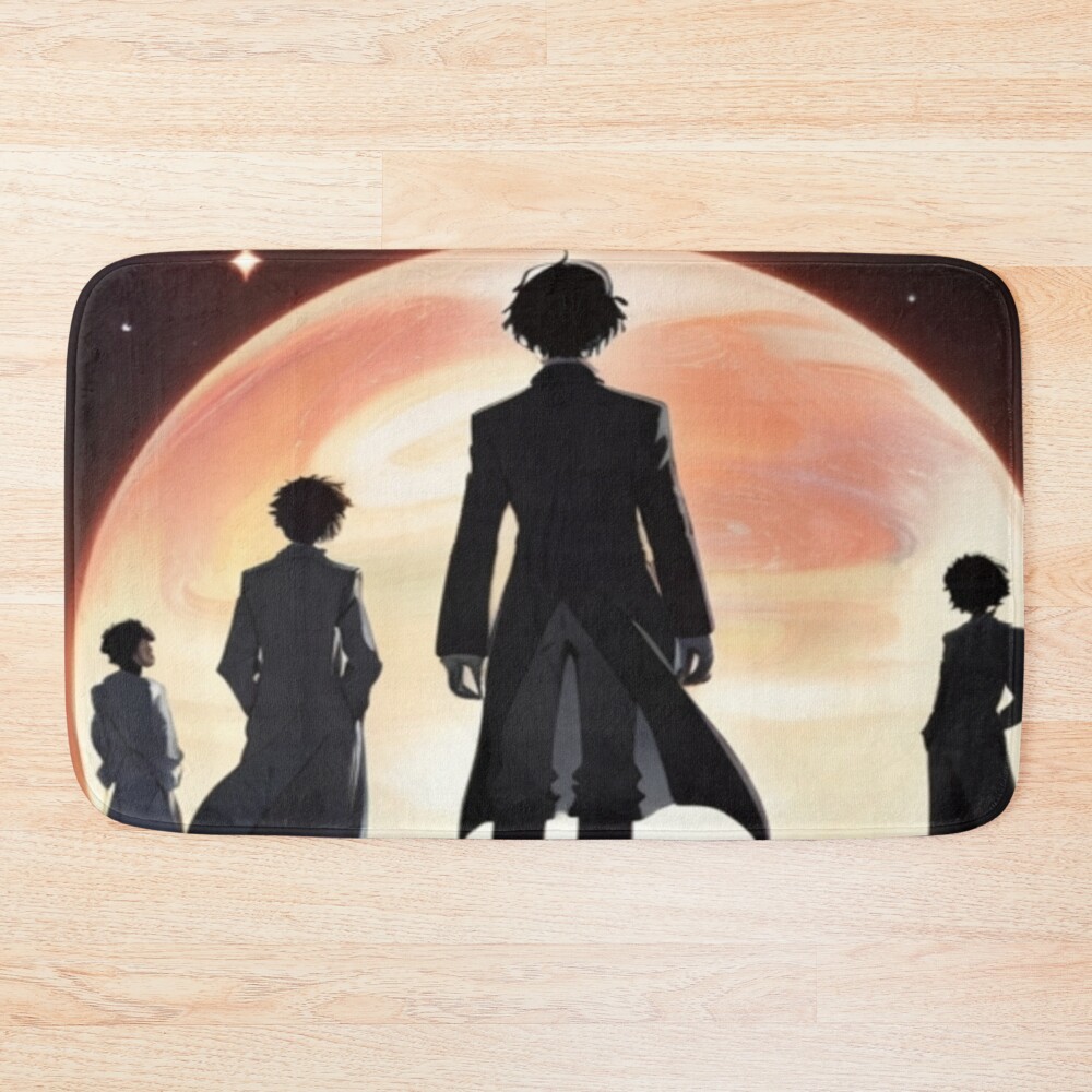 urbathmat flatlay largesquare1000x1000.1u5 7 - Bungo Stray Dogs Shop