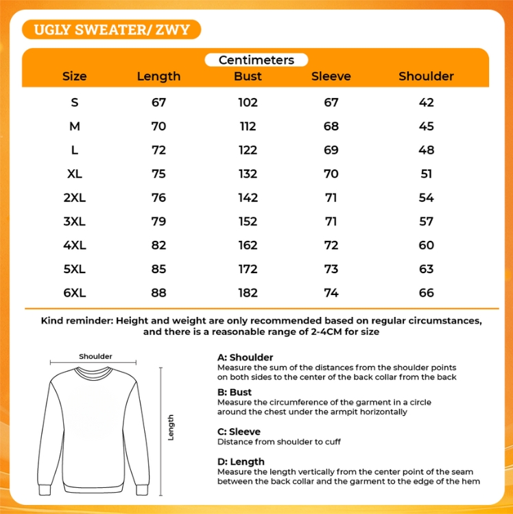 3D UGLY SWEATER - Bungo Stray Dogs Shop