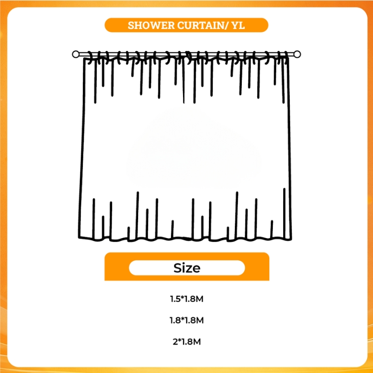 3D shower curtain - Bungo Stray Dogs Shop