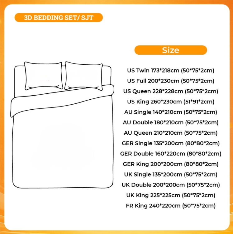 3D BEDDING SET - Bungo Stray Dogs Shop