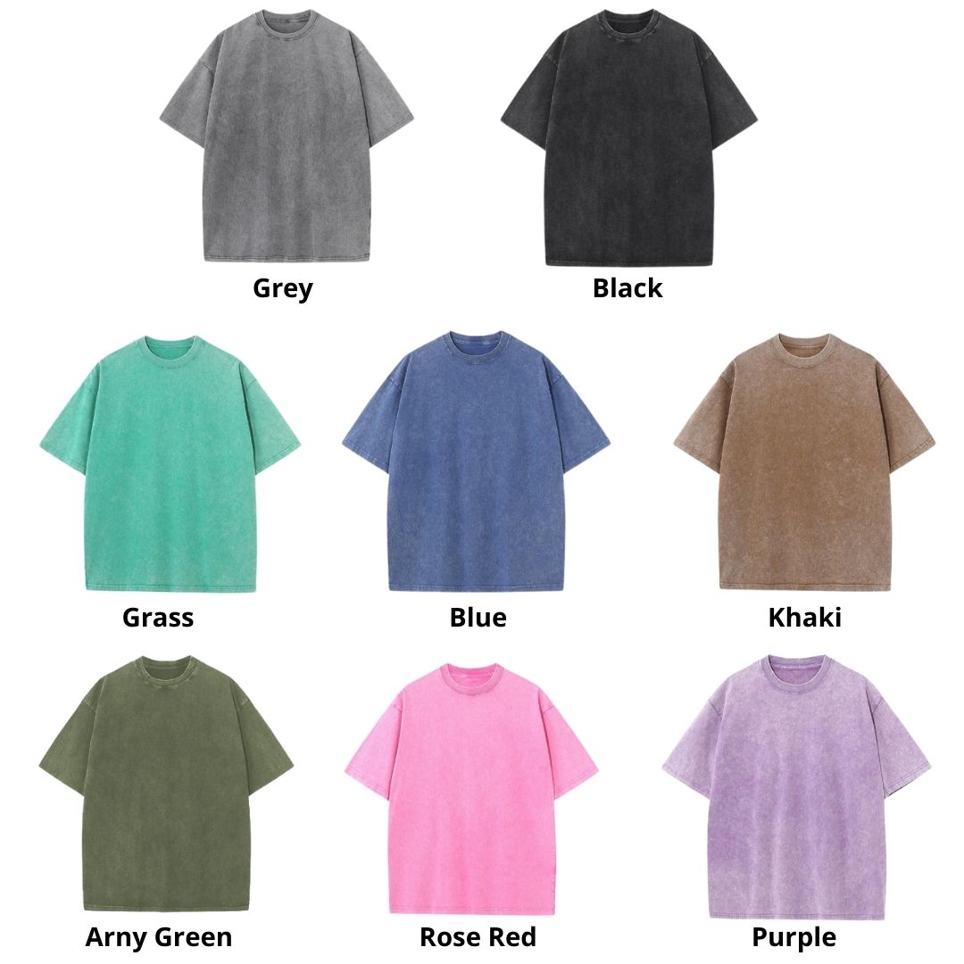 Mineral Wash T Shirt Color - Bungo Stray Dogs Shop